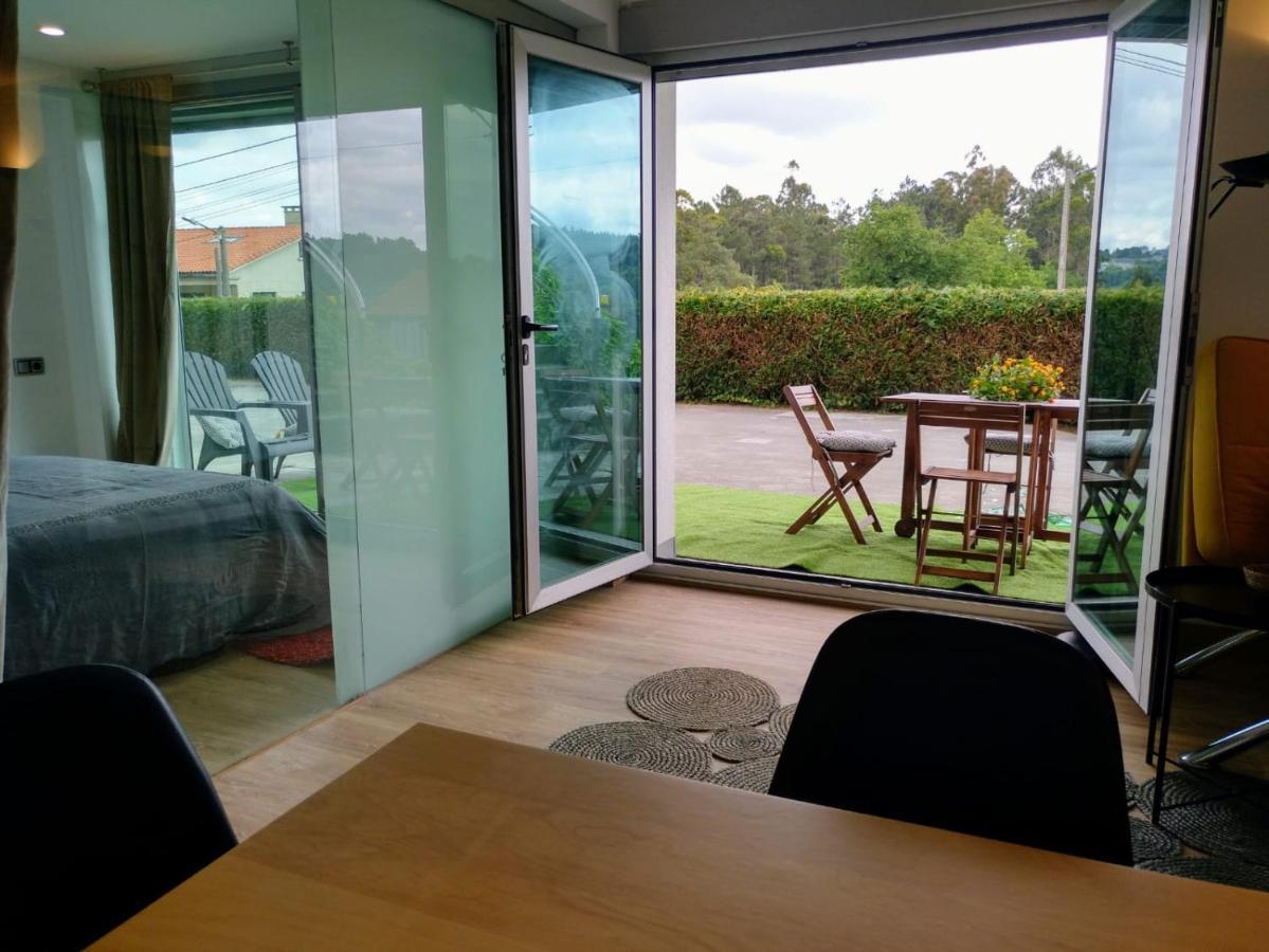 Apartament Casa Rocha Velha Con Terraza Y Piscina Particular Santiago de Compostela Zewnętrze zdjęcie