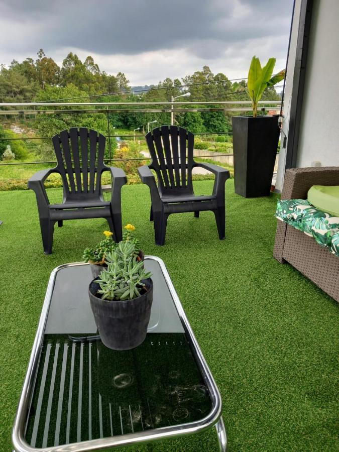 Apartament Casa Rocha Velha Con Terraza Y Piscina Particular Santiago de Compostela Zewnętrze zdjęcie