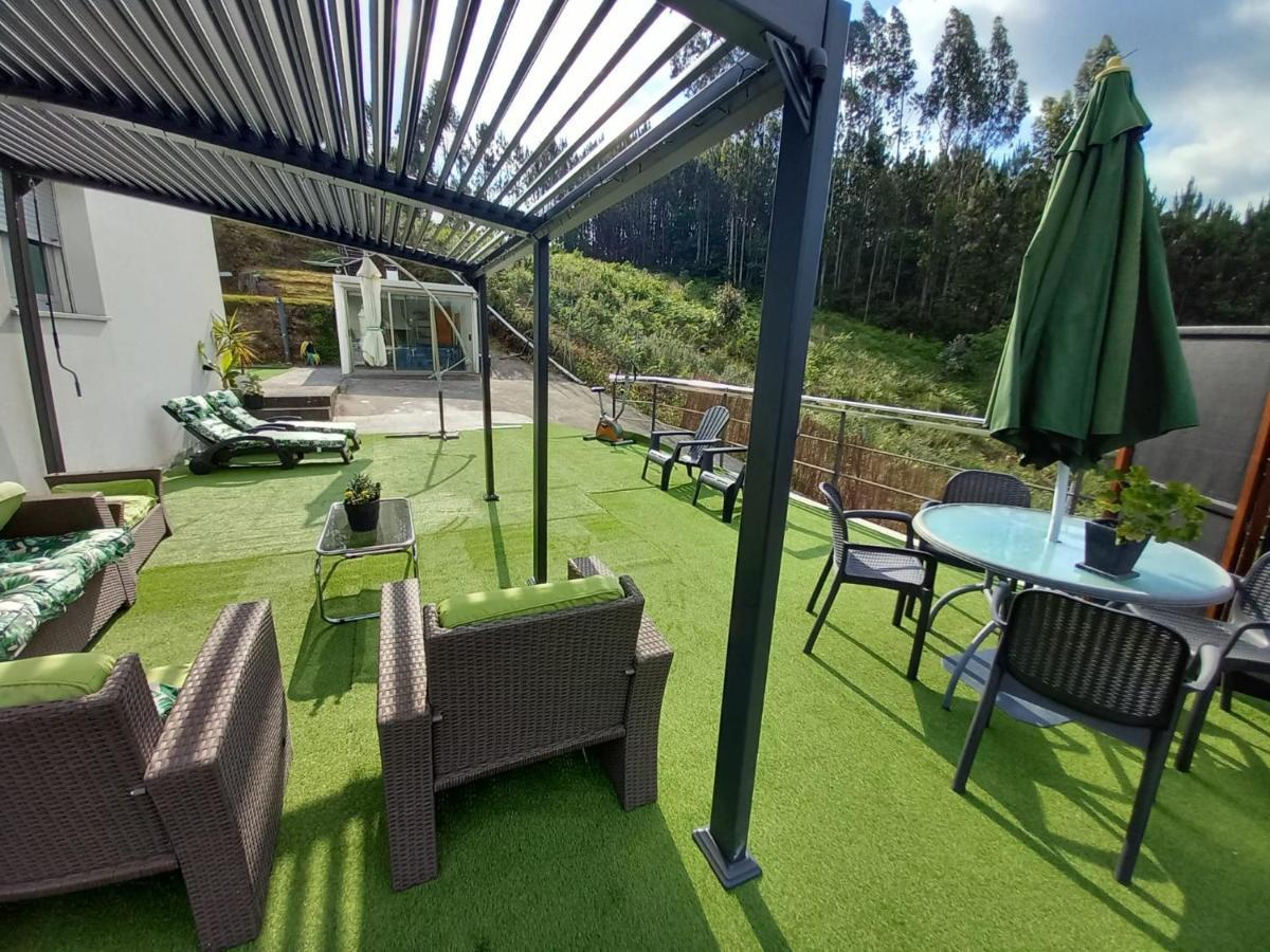 Apartament Casa Rocha Velha Con Terraza Y Piscina Particular Santiago de Compostela Zewnętrze zdjęcie