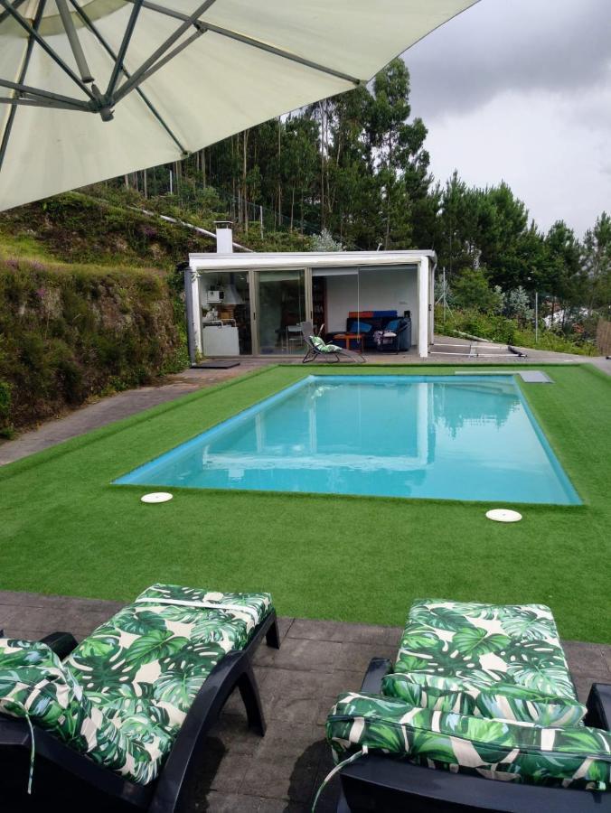 Apartament Casa Rocha Velha Con Terraza Y Piscina Particular Santiago de Compostela Zewnętrze zdjęcie