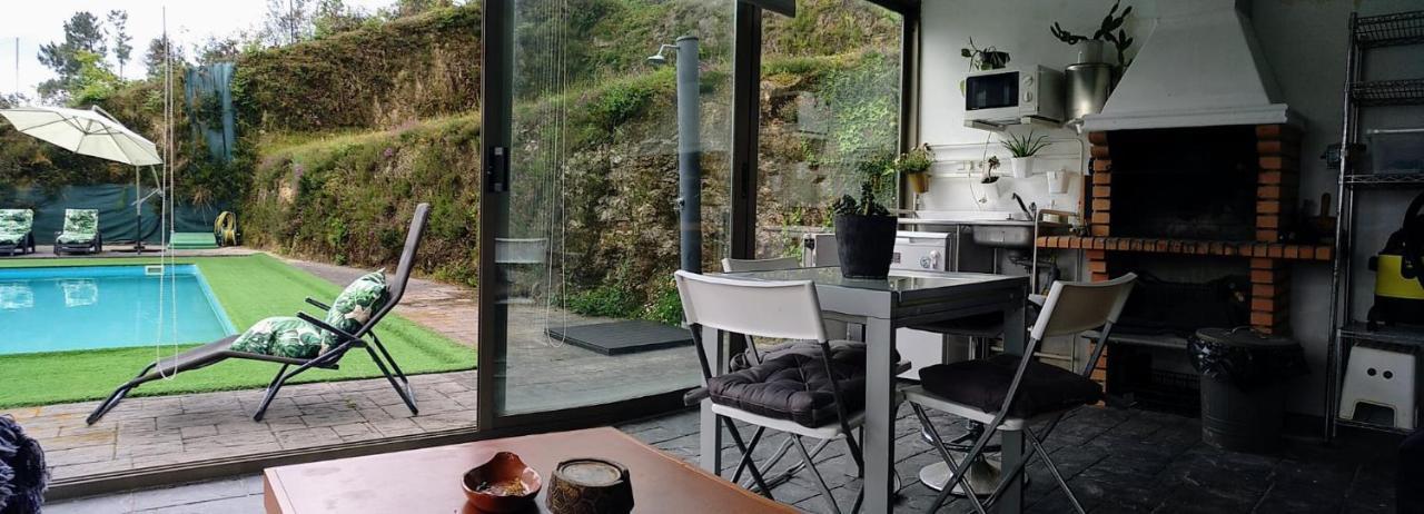 Apartament Casa Rocha Velha Con Terraza Y Piscina Particular Santiago de Compostela Zewnętrze zdjęcie