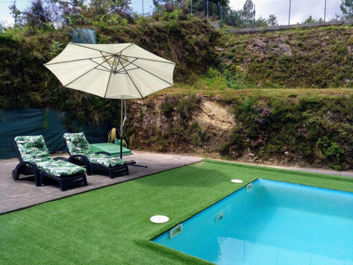 Apartament Casa Rocha Velha Con Terraza Y Piscina Particular Santiago de Compostela Zewnętrze zdjęcie